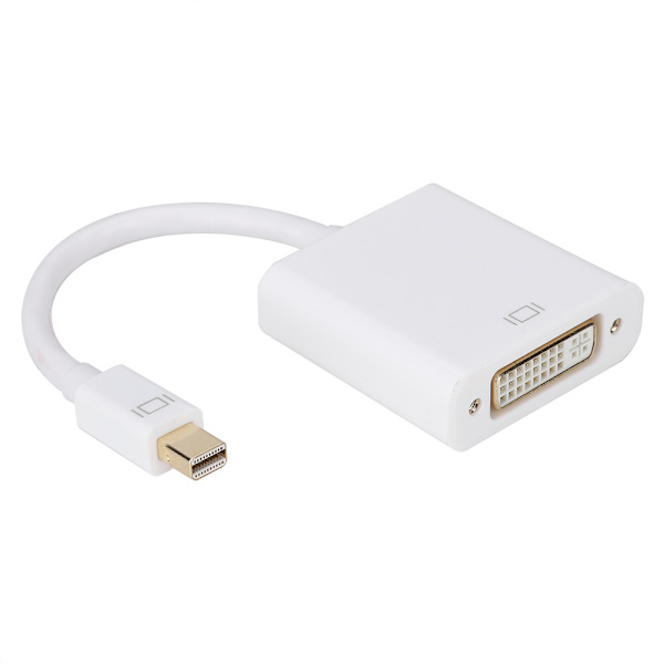 AIQ-YP19080 PVC 17cm Mini DP til DVI HD Videokabel Understøtter 1080P til Computer Projecter