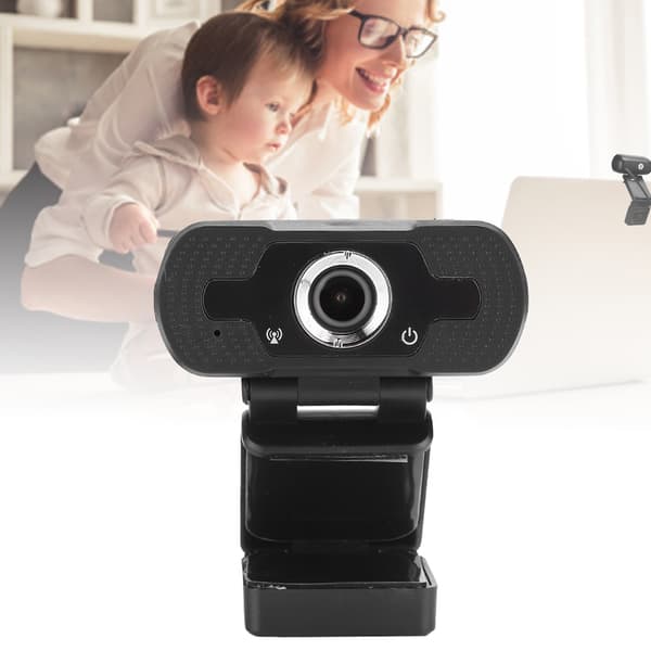 1080P USB-webkamera til computer med mikrofon til videokonferencer og livestreaming