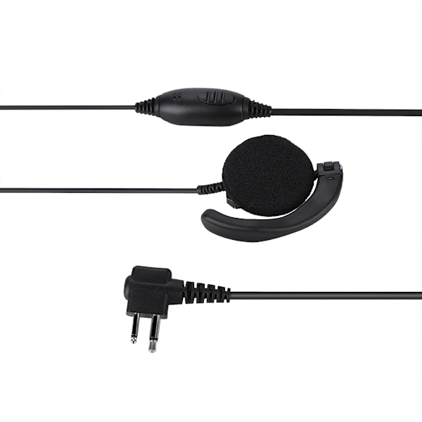 PMLN4443A M Hode Fleksibelt Ørepropp Headset Øretelefon for Motorola Walkie-talkie GP88/GP68