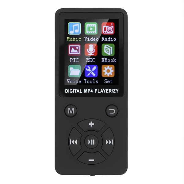 T1 Musik MP3-afspiller Bluetooth-understøttelse 32G hukommelse EightDiagram Tactics-knapper Sort