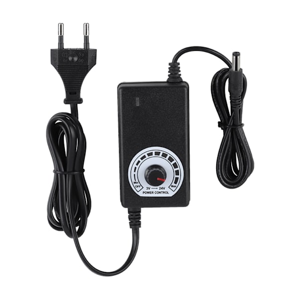 24W 3-24V Strømadapter med LED-display Spændingsregulering