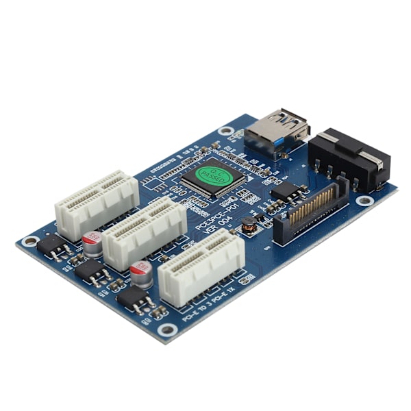 PCIE-udvidelseskit Express-adapterkort-switch-riserkort 1X til 3X med USB-kabel