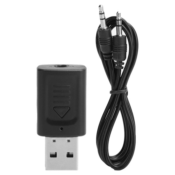 Bluetooth-modtager-sender 2 i 1 trådløs lydadapter AUX-køretøjsmonteret dongle