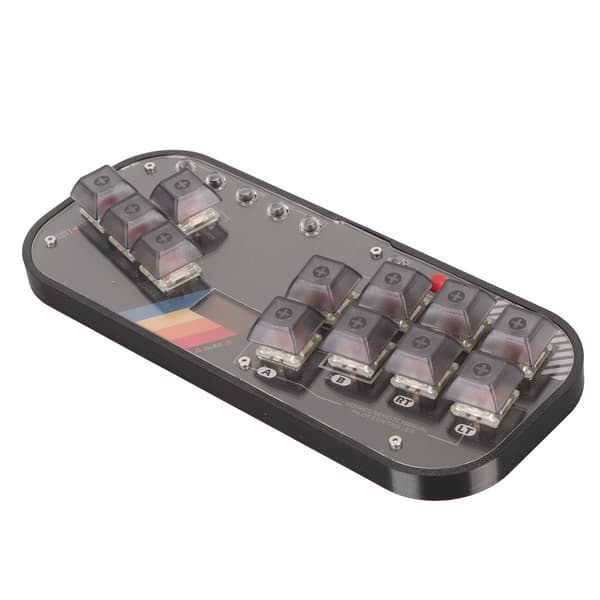 for Fighting Box Keyboard til Hitbox Mini Fighting Game Controller til SOCD Arcade Fight Stick til Mixbox Mekanisk Switch Knap