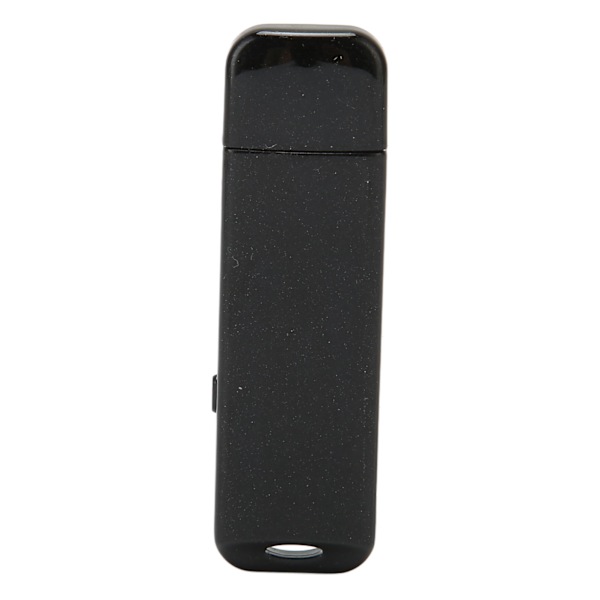 Digital USB-stemmeoptager U-diskformet AI Intelligent HD støjreduktion Stemmeaktiveret USB Flash Drive-optager Neutral engelsk, sort 16GB