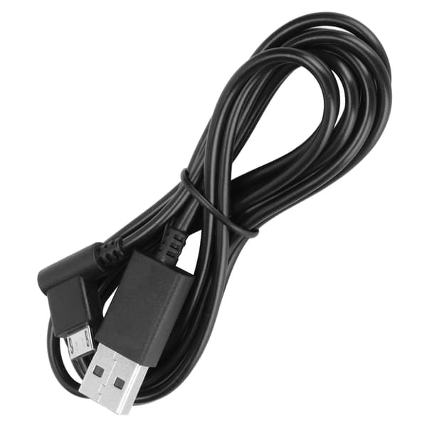 USB-ladekabel datasynkronisering 480 Mbps L-formet 1,8 m svart Micro USB til USB-ladekabel for CTL480 for CTL690