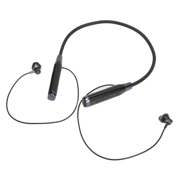 Trådløse nakkebånd Bluetooth 5.2 hodetelefoner HiFi 9D Stereo støyreduksjon magnetisk nakke øretelefon for sport ridning