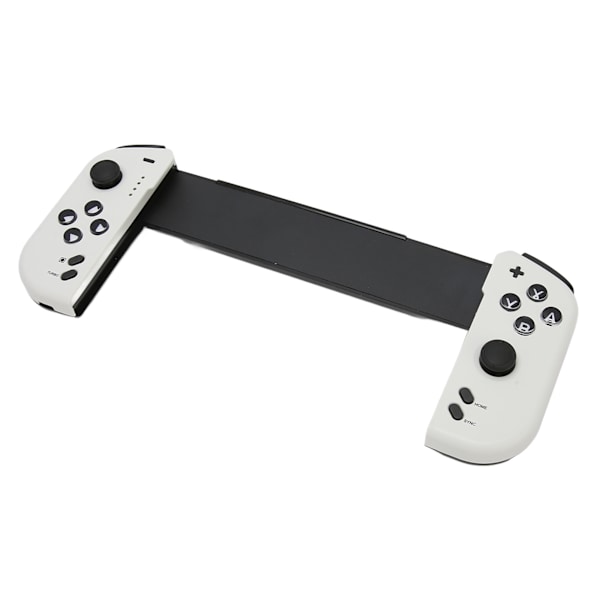 Trådløs Gaming Controller Multifunktion 6 Akser Kropsfølelse Turbo Funktion Bluetooth Game Controller til Switch Joycon Ren Hvid
