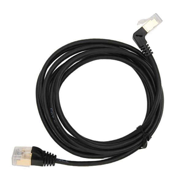 Cat8 Ethernet-kabel CAT8 OD 3,8 mm 2 m han til han holdbar PVC han til han Ethernet-kabel til switch-server