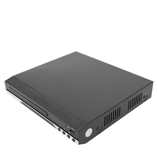 Bærbar DVD-afspiller Video Disc Play-enhed Hjemme-lyd- og videoudstyr Sort 100-240VUS