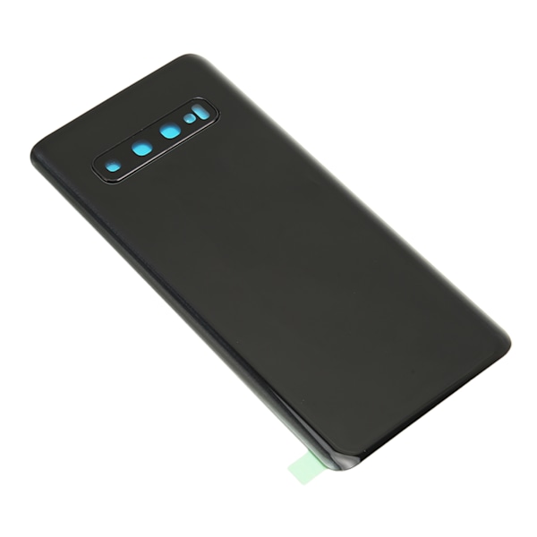 Telefon Baksida Glas Cover för Samsung Galaxy S10 G973 Vattentät Bakre Glas Cover med Kamera Glas Lins Tejp Delar Svart