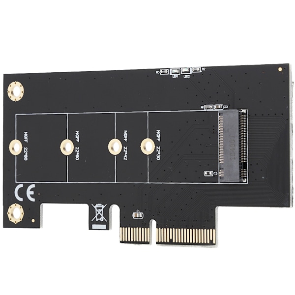 M.2 SSD til PCIE 4X datamaskin utvidelseskort adapter for Windows/Linux/Mac OS