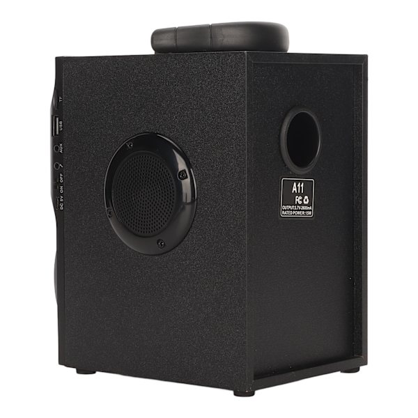 Bærbar Bluetooth-højttaler med subwoofer, trådløs stereolyd, kraftig bas, Bluetooth-højttaler til udendørs fest, rejse