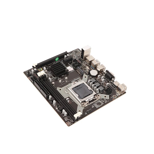 Motherboard med alle Excicon-kondensatorer, USB3.0, SATA2.0, fint håndværk, enkel installation, computerbundkort