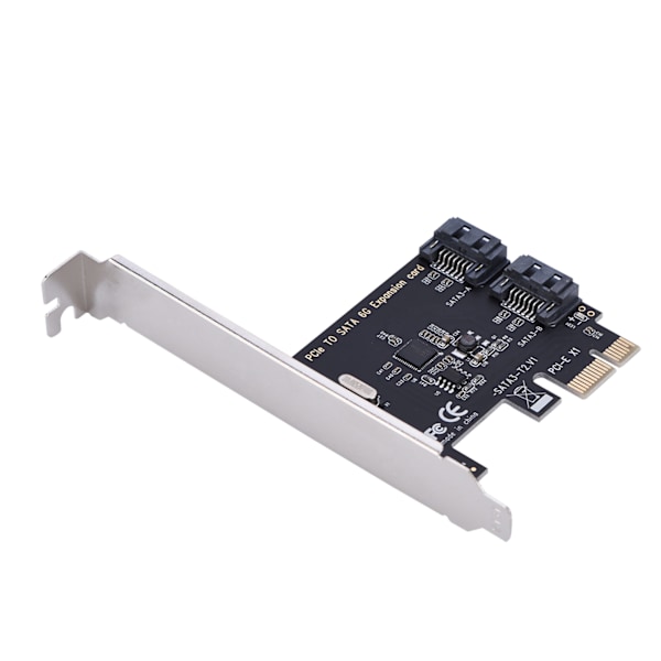 PCI-E-kort PCI Express til SATA 3.0 2 port SATA III 6Gbps udvidelsesadapterkort