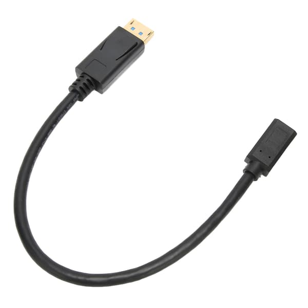DP han til Mini DP hun kabel 8K 60Hz 4K 144Hz 32.4Gbps 30cm længde Displayport kabel 1.4 til computer