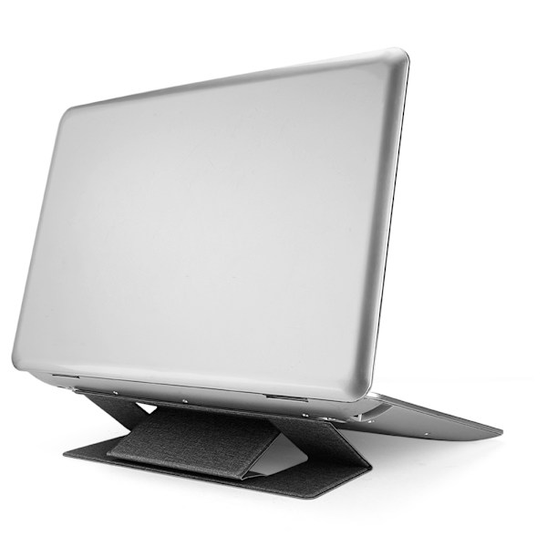 Ultra tynd usynlig integreret foldbar tablet bærbar standholder (grå)