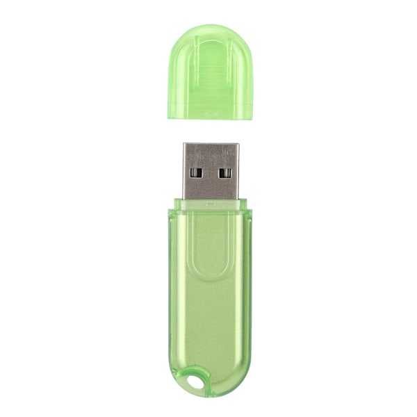 32G Mini Bärbar Godis Form USB-minne för Windows Vista/7/10/Mac Grön