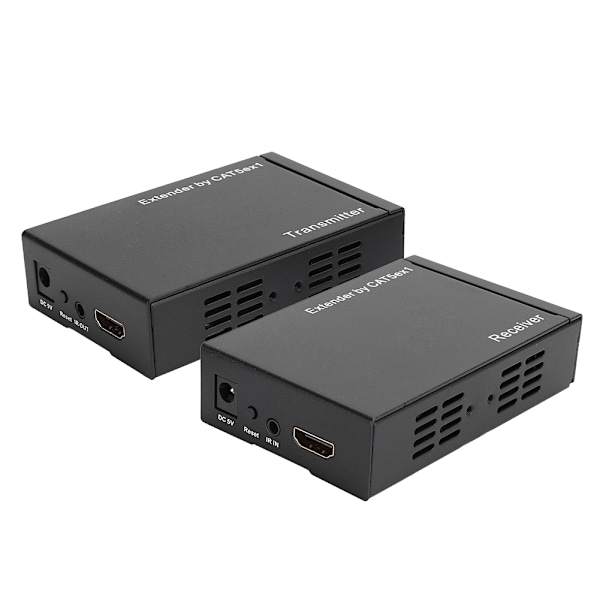 E50C Aluminium Alloy HDMI High Definition Net Extender til RJ45 Forsterker 50M 100‑240VE50C AU Plugg