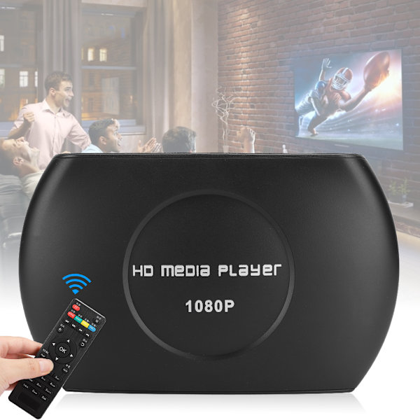 2K 1080P HD HDMI Digitaalinen Mediatoistin Kotiteatteri Liitäntäkortti TV-Boksi