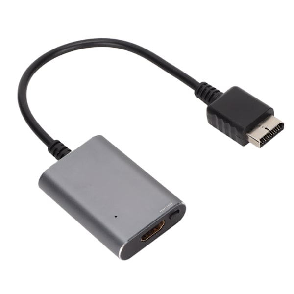 For PS2 til HD Multimedia Interface Konverter Høy Nøyaktighet Plug and Play Bærbar for PS2 til AV Konverter