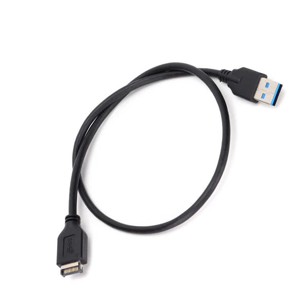 Moderkort 3.1 forlængerkabel bærbar 10 Gbps positiv negativ stik frontpanel header