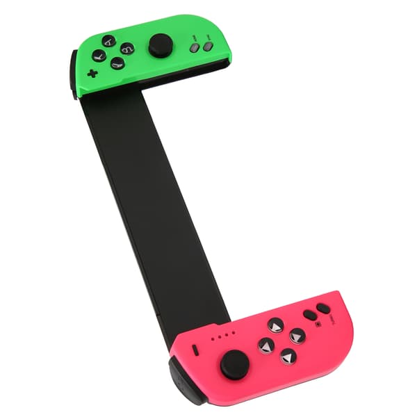 Trådløs spillkontroller Multifunksjon 6 akser Kroppssans Turbo-funksjon Bluetooth spillkontroller for Switch Joycon Rosa Grønn