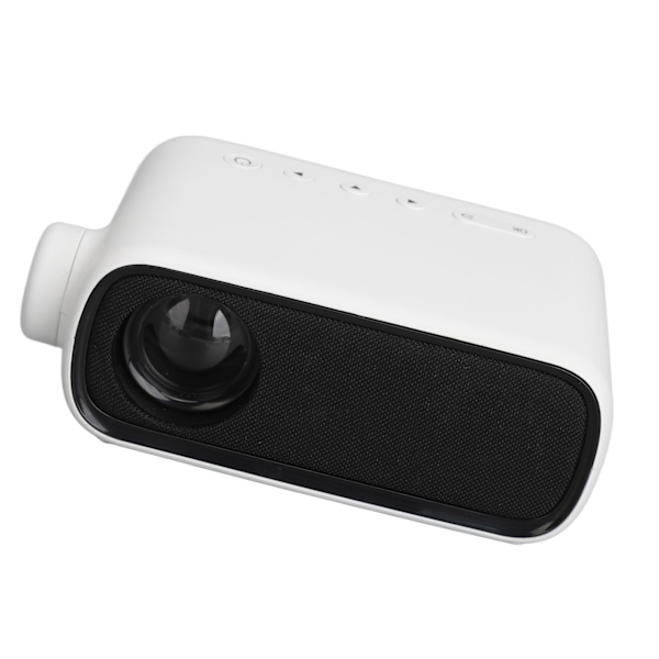 Miniprojektor 1080P 50 til 150in Projektion LED Lys Fjernkontroll Hjemmeprojektor for Familie Kontor  100‑240V