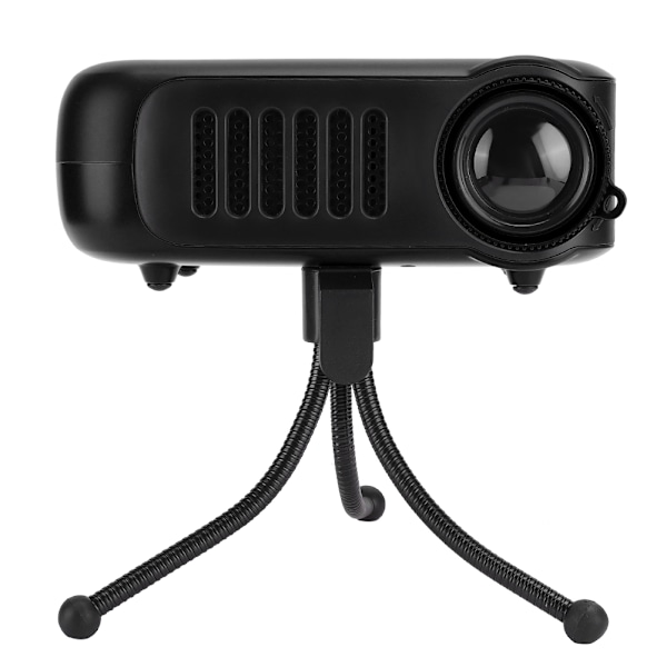 Mini bærbar projektor Husholdningsprojektorer 320 x 240 oppløsning med 2-tommers LCD-skjerm
