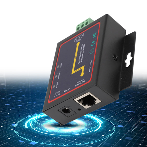 RJ45 till RS485 enkel seriell server med kraftfulla chips Smart Loop-övervakning