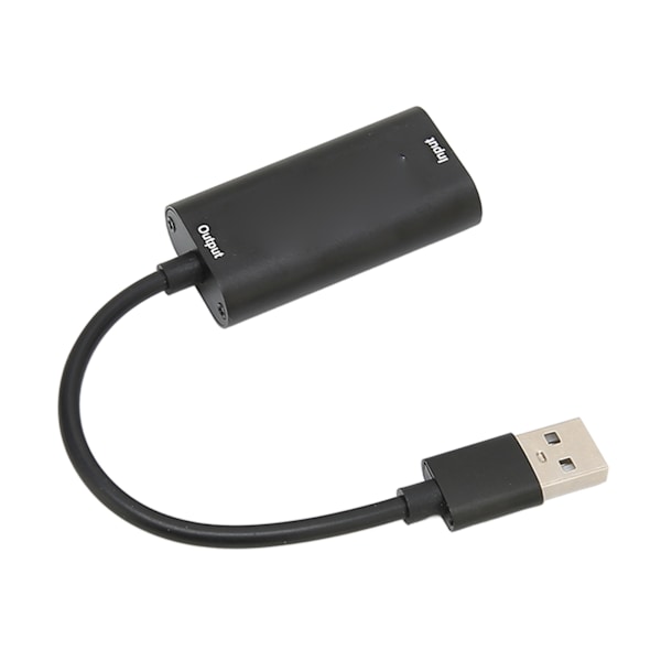 4K 1080P videokaappauskortti, Plug and Play, HD Multimedia Interface -tallennuskortti pelaamiseen, suoratoistoon, USB