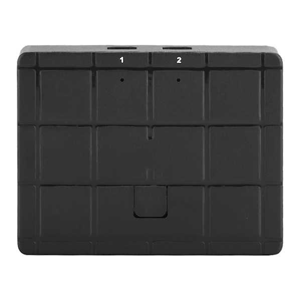 2-portars USB-växel för skrivare/skanner/mus/tangentbord/mobil hårddisk