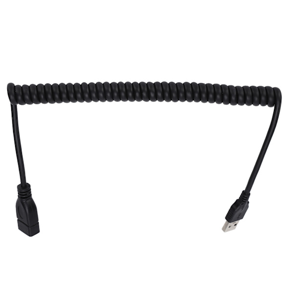 USB-hane till USB-hona fjäderdatakabel OTG-adapterkabel för mobiltelefon dator