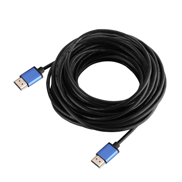 1920x1080P HDMI-kabel i aluminiumlegering, 4 mm diameter, 10 m