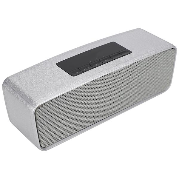 3.7V–4.2V 1200MAH Langaton kannettava Bluetooth-kaiutin, jossa kaksoisstereolähtö ja USB-asema