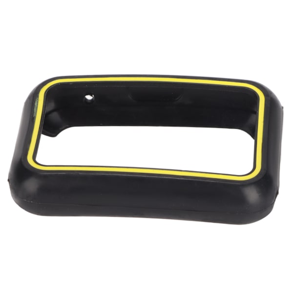 TPU Full Screen Protector Shell Bumper Case Soft Protective Cover til Huawei Watch FIT Sort Gul