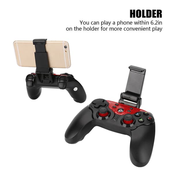 Puhelimen pidike Bluetooth-peliohjain Nopea vaste Bluetooth-peliohjain Androidille/iOS/Windowsille