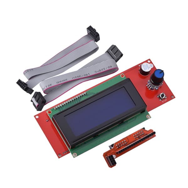 2004 LCD-skärm Smart Controller med adapter för RAMPS1.4 3D-skrivare