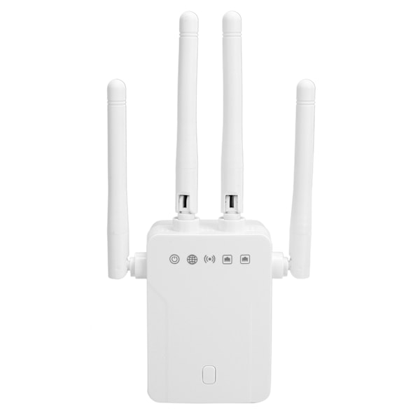 Trådlös repeater WiFi-signalförstärkare Booster Network Extender 2.4G 300Mbps/5G 867Mbps DualBand AC