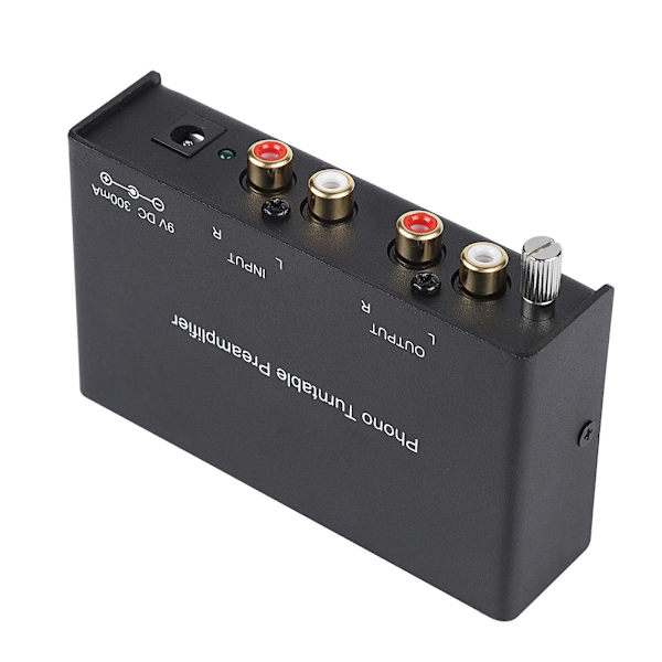Dual-kanal Phono Preamplifier RCA Preamplifier Utgang Støykansellering Phono Preamp