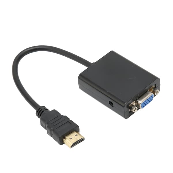 HD Multimedia Interface til VGA 1080P Full HD Anti-korrosjon Liten Kompakt HD Multimedia Interface til VGA Adapter