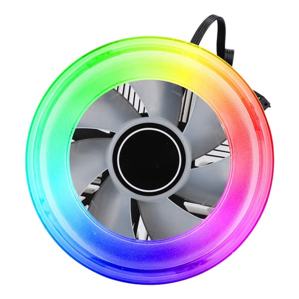 Farverig Streamer Version RGB Push-down CPU Køleplade PWM Temperaturstyring Til JONSBO CR-801