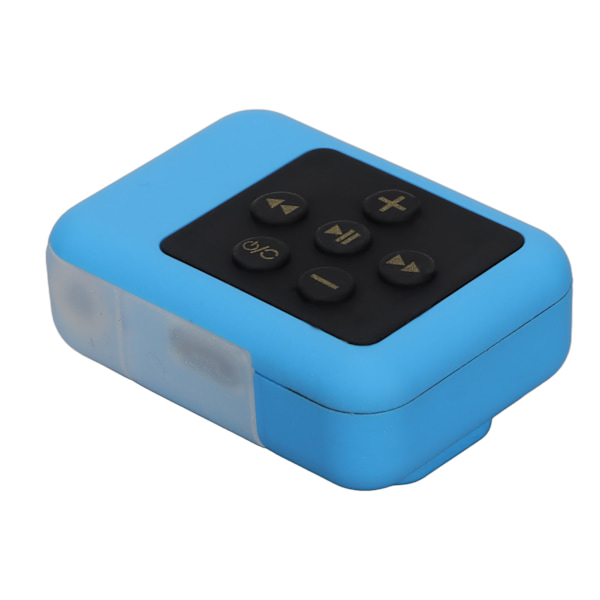 MP3-musiikkisoitin IPX8 vedenpitävä Bluetooth kevyt urheilun MP3 uintiin kylpyyn sukellukseen sininen 8GB