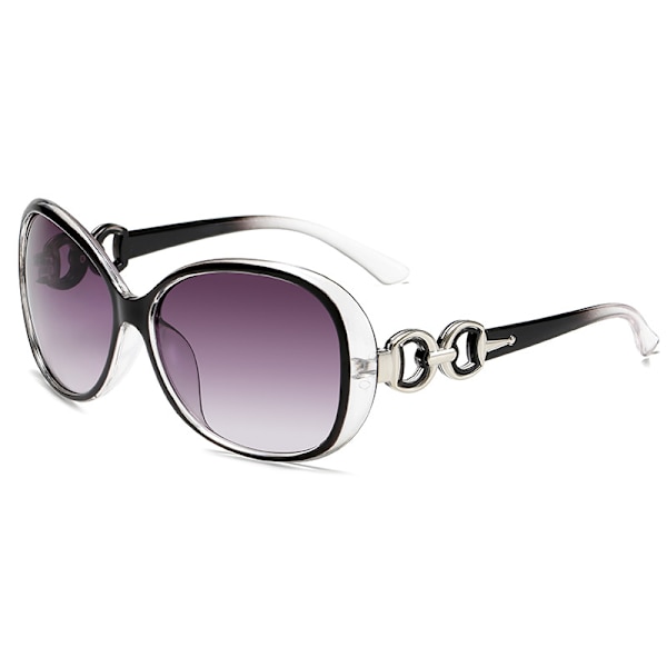 Solglasögon Dam Polariserad Trendig Oversize Solglasögon Mode Dam Shades 100% UV400 Skydd S85 Copper molded black