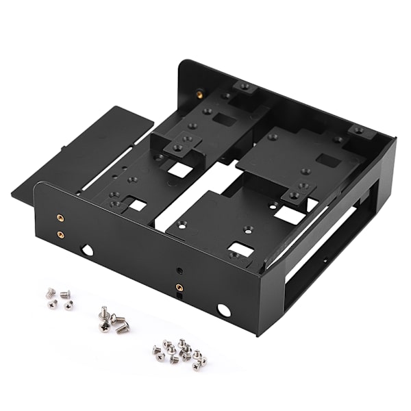 OImaster 2,5\" / 3,5\" HDD / SSD til 5,25\" Floppy Drive Bay Computer Montering Beslag Adapter