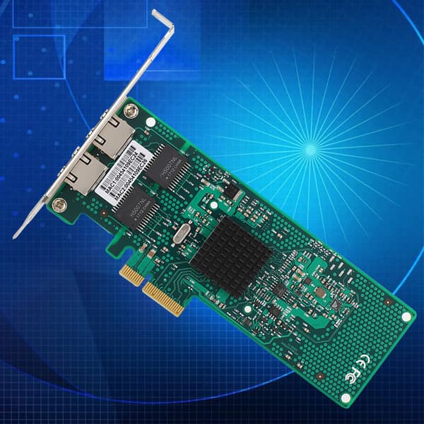 Til Broadcom BCM5709 PCI-E X4 Gigabit Netværkskort 10/100/1000Mbps Til Server PC Desktop