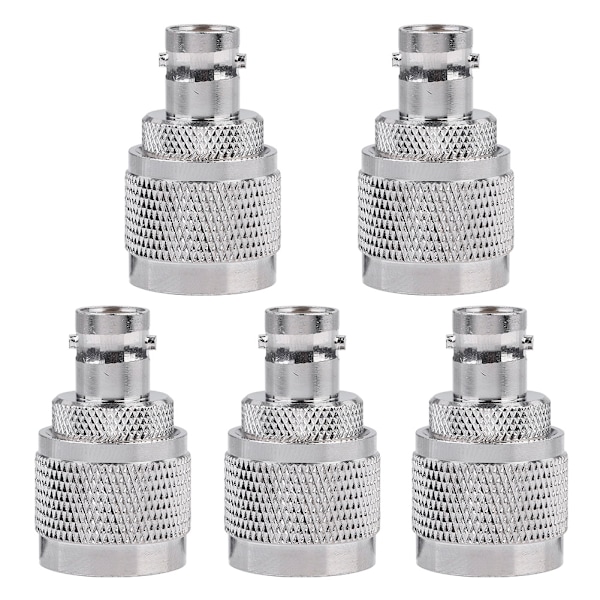 5PCS Radio PL259 RF Koaxial Koax Adapter UHF Hane Till BNC Hona Tvåvägs Huvudkontakt