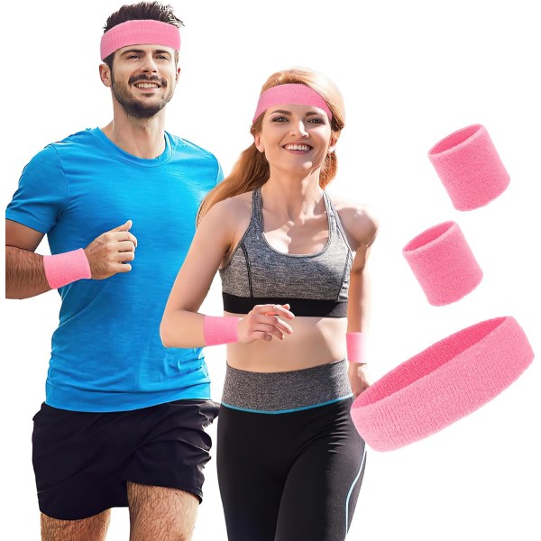 Workout Headbands,Sports & Outdoors Headbands Wristband,Gym Accessories,Moisture Wicking Hairband,Sweatbands