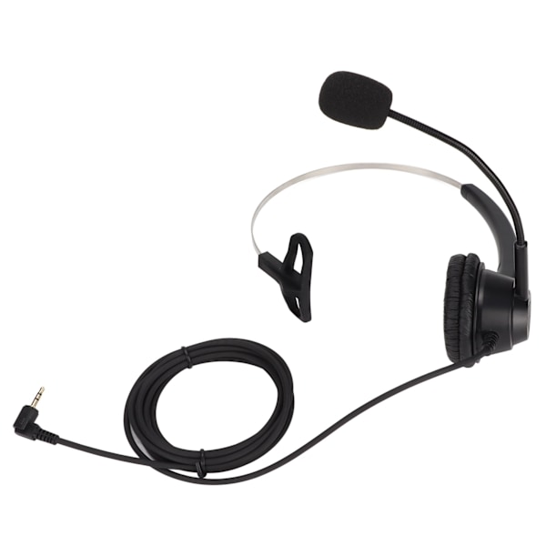 H360‑2.5 Business Headset 2.5mm Datorhörlurar med HD-mikrofon för Callcenter Kundtjänst Kontor