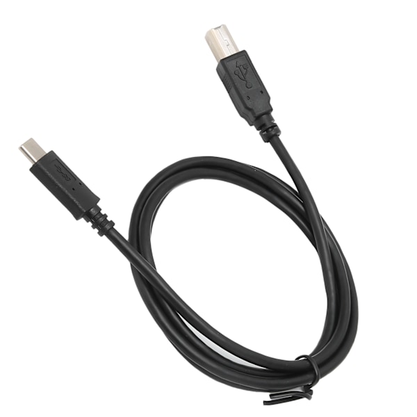 USB C-konverterkabeladapterkabel 3.1 3.0 han til B BM 2.0 480 Mbps til printer, scanner